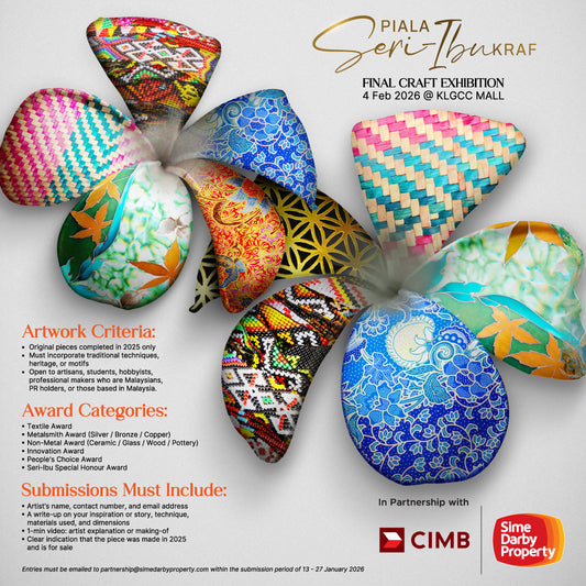 Finalist at Piala Seri-Ibu Kraf: Reimagining Batik Through Contemporary Art